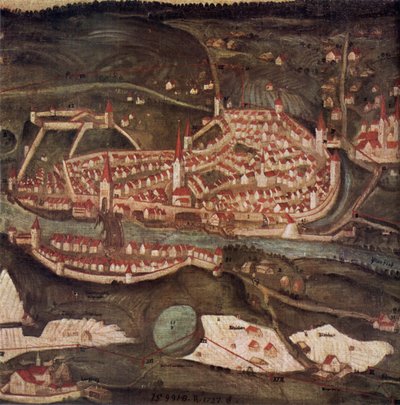 View of the City of Kempten by Heinrich Beusch